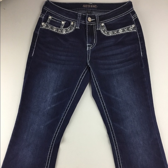 Shyanne Bootcut Low Rise Thick Stitching Sz.28X42 - Picture 2 of 12